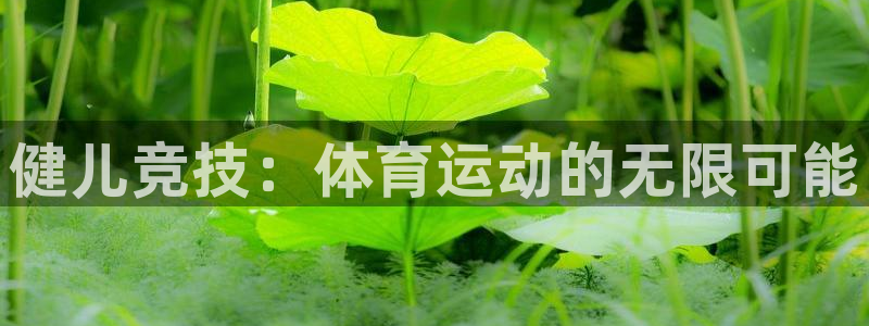 中欧体育下载：健儿竞技：体育运动的无限可能
